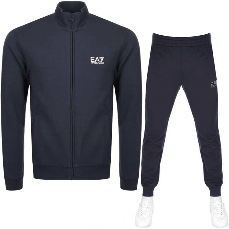 Ea7 Emporio Armani Core Id Tracksuit Navy Mainline Menswear